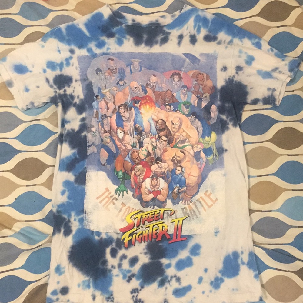 Tie Dye Street Fighter 2 Shirt